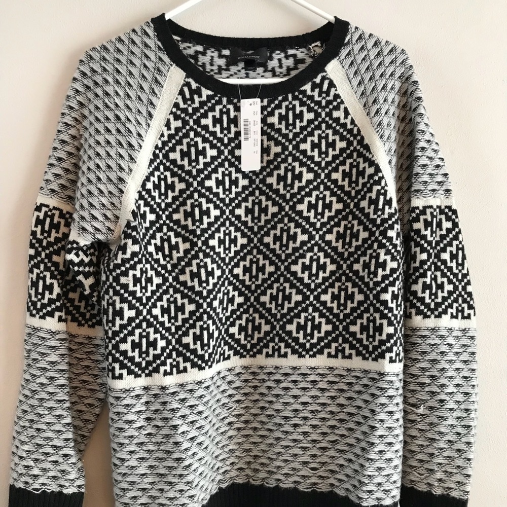 J. Crew Handkerchief Fair Isle Sweater